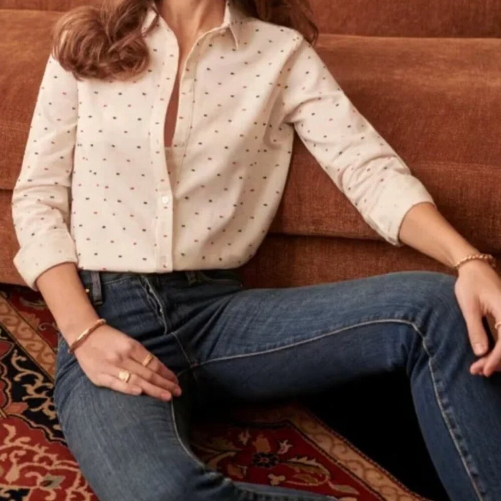Sezane Tomboy Button Down Shirt